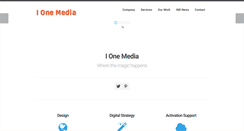 Desktop Screenshot of ionemedia.com